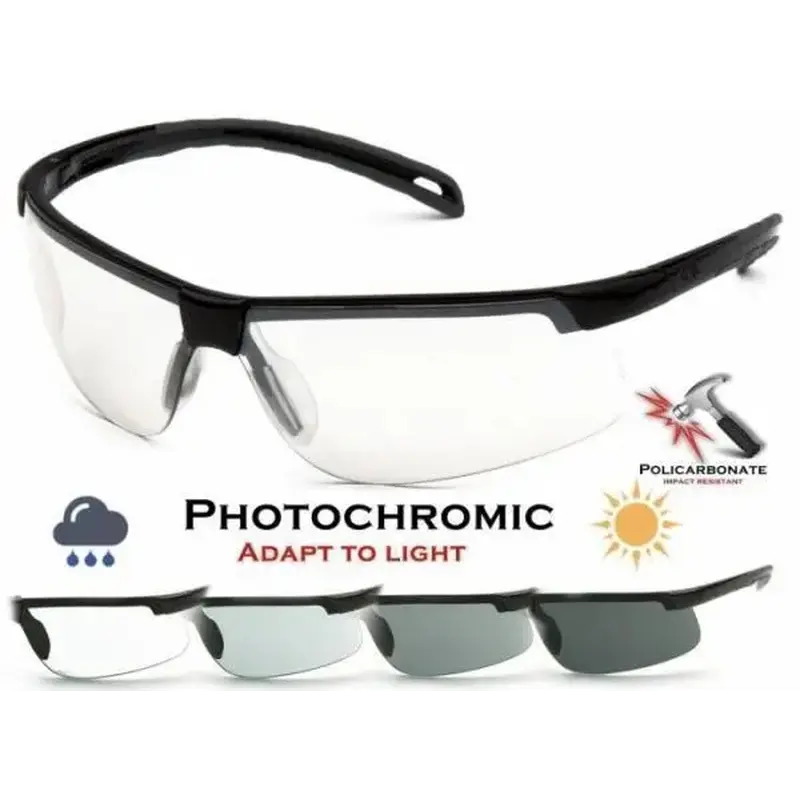 Очки защитные фотохромные Pyramex Ever-Lite Photochromic (clear) прозрачные фотохромные Очки защитные фотохромные Pyramex Ever-Lite Photochromic (clear) прозрачные фотохромные