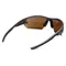 Очки защитные Venture Gear Tactical Semtex 2.0 Gun Metal (bronze) Anti-Fog коричневые в оправе цвета тёмный металлик
