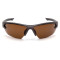 Очки защитные Venture Gear Tactical Semtex 2.0 Gun Metal (bronze) Anti-Fog коричневые в оправе цвета тёмный металлик