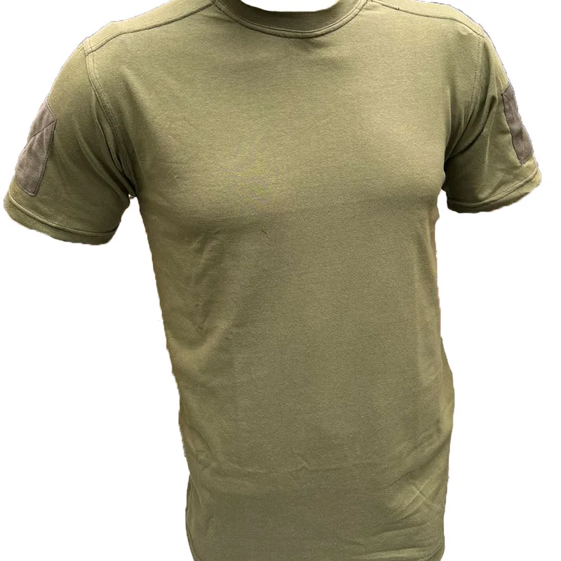 Футболка Х/Б олива плотность 220 грам с Velcro Pancer Protection 56