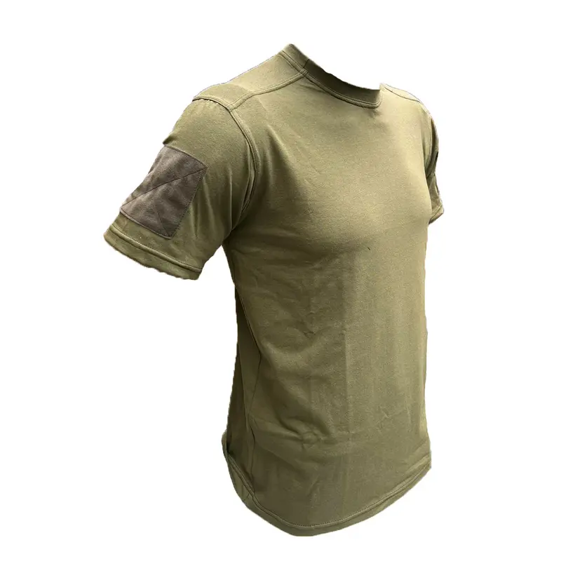 Футболка Х/Б олива плотность 220 грам с Velcro Pancer Protection 56 Футболка Х/Б олива плотность 220 грам с Velcro Pancer Protection 56