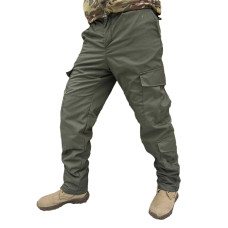 Брюки зимние флис Pancer Protection олива (54)