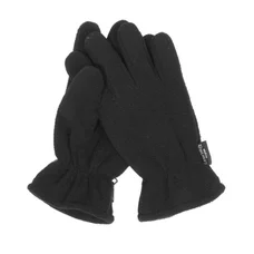 Флисовые перчатки Thinsulate черные