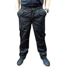 Брюки зимние, флис Pancer Protection черные (48)