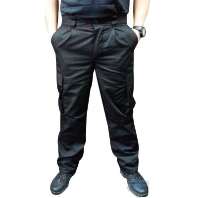 Брюки зимние, флис Pancer Protection черные (48)
