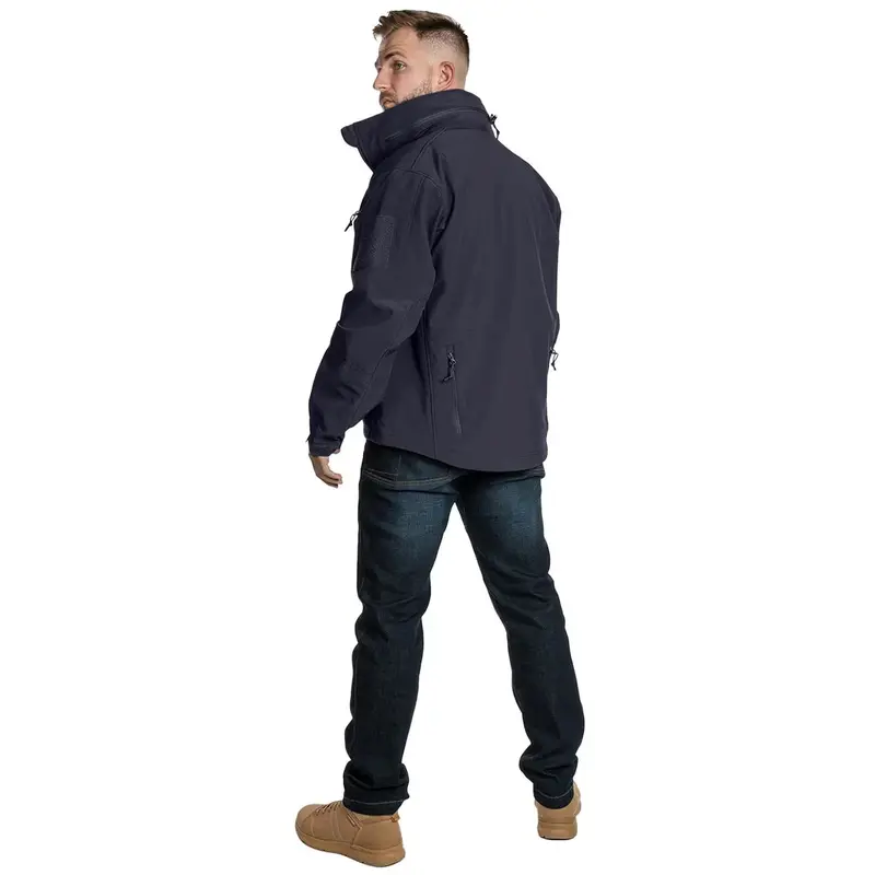 Куртка Helikon Gunfighter Softshell Shark Skin Windblocker - Navy Blue Куртка Helikon Gunfighter Softshell Shark Skin Windblocker - Navy Blue