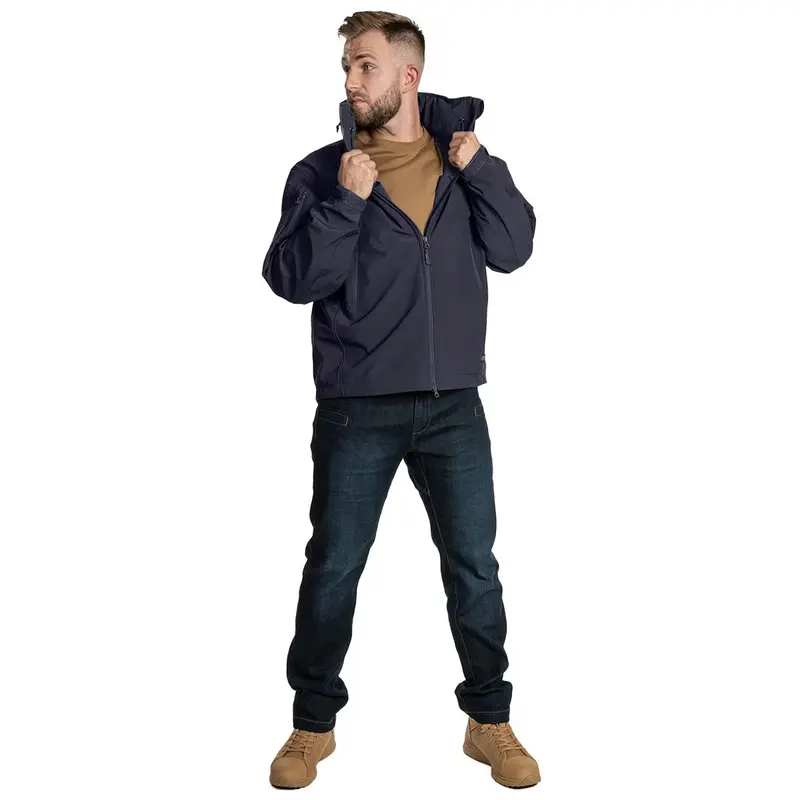 Куртка Helikon Gunfighter Softshell Shark Skin Windblocker - Navy Blue Куртка Helikon Gunfighter Softshell Shark Skin Windblocker - Navy Blue