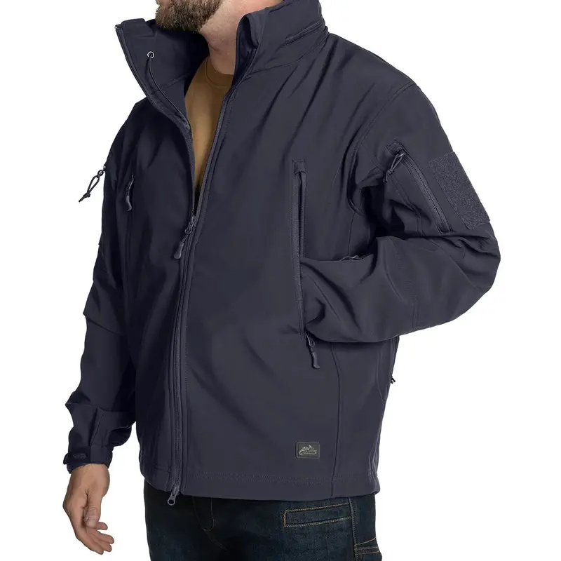 Куртка Helikon Gunfighter Softshell Shark Skin Windblocker - Navy Blue Куртка Helikon Gunfighter Softshell Shark Skin Windblocker - Navy Blue