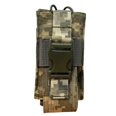 Подсумок под рацию с фастексом Cordura 1050 ТТХ Пиксель
