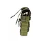Подсумок под 2 магазина АК/AR-15 Oxford 600D на Molle пластиковые бока Defender Мультикам