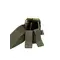 Подсумок под 2 магазина АК/AR-15 Oxford 600D на Molle пластиковые бока Defender Мультикам