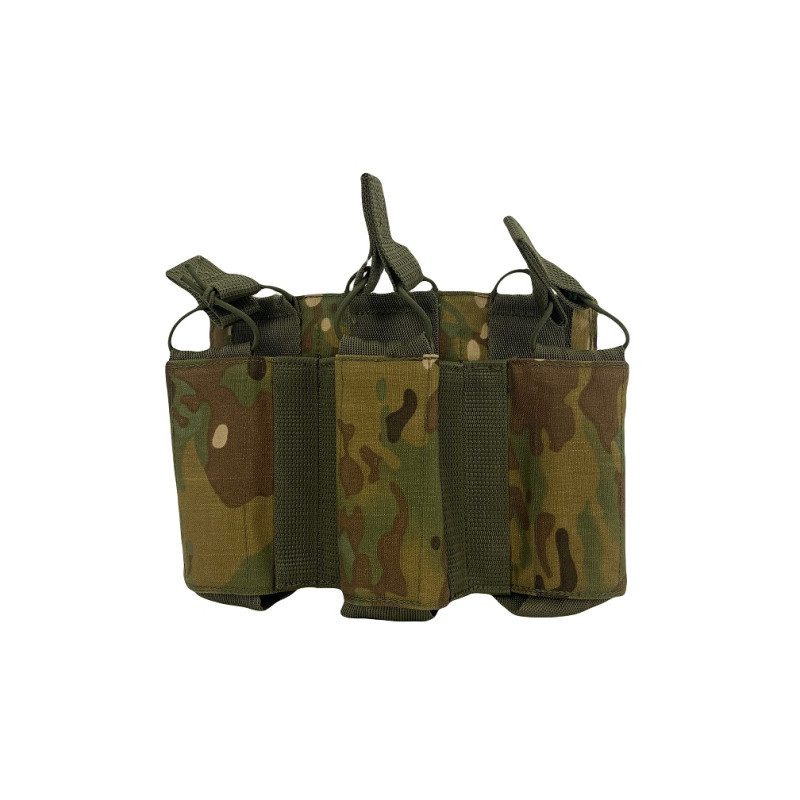 Подсумок открытый под 3 магазина АК ТТХ MS Cordura 500D мультикам