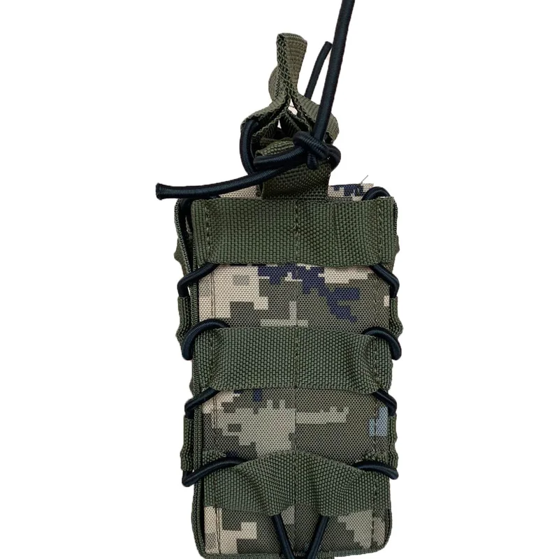 Двойной штурмовой подсумок для магазинов АК на системе Molle (ММ-14) МК