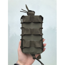 Одинарный штурмовой подсумок для магазинов АК на системе Molle (Олива) МК