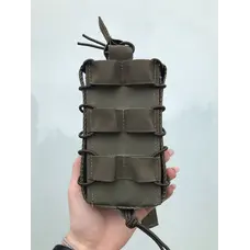 Одинарный штурмовой подсумок для магазинов АК на системе Molle (Олива) МК