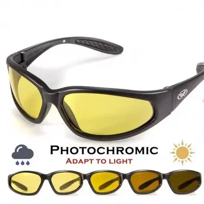 Очки защитные фотохромные Global Vision Hercules-1 Photochromic (yellow) желтые фотохромные