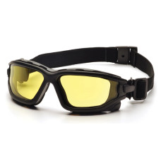 Очки защитные с уплотнителем Pyramex i-Force Slim (Anti-Fog) (amber) желтые
