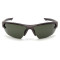 Очки защитные Venture Gear Tactical Semtex 2.0 Gun Metal (forest gray) Anti-Fog чёрно-зелёные в оправе цвета тёмный металлик