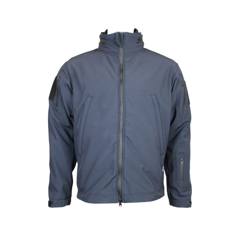 Куртка Soft Shell с подстежкой Pancer Темно-синяя