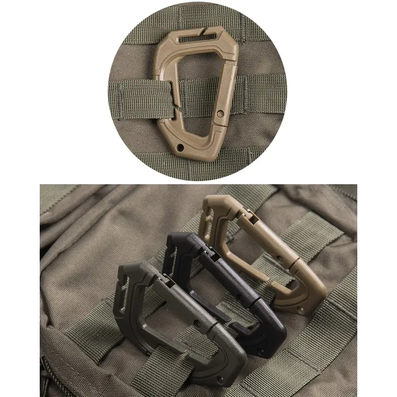 Карабин тактический Molle (2 шт) Олива Mil-Tec Германия Карабин тактический Molle (2 шт) Олива Mil-Tec Германия