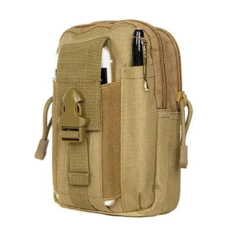 Поясная сумка органайзер с системой Molle койот
