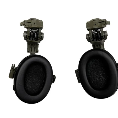 Активные наушники CrossEye Tactical 6s с креплением Чебурашка на каску