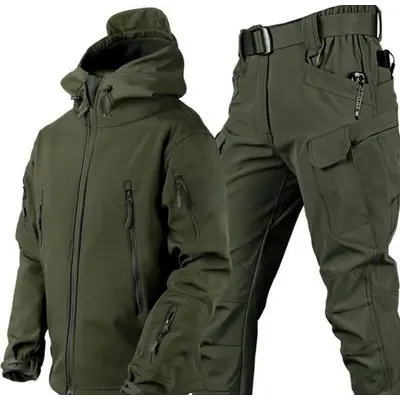 Костюм Soft Shell камуфляж олива размер XXXL