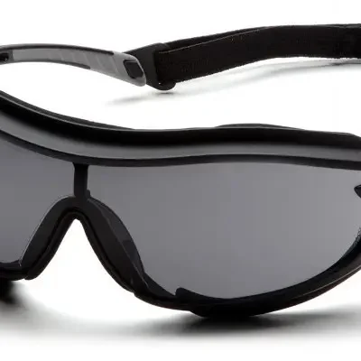 Очки защитные с уплотнителем Pyramex XS3 Plus (Anti-Fog) (gray) серые