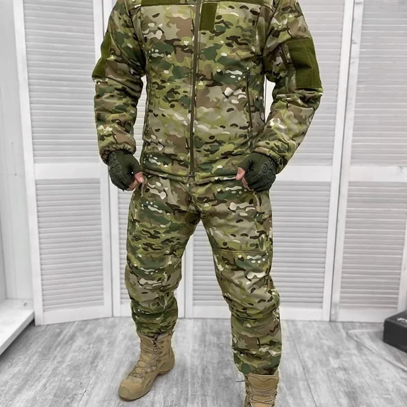 Зимний комплект военной формы мультикам XXL