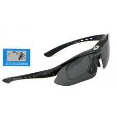 Очки OAKLEY (5 линз) с поляризацией Черные