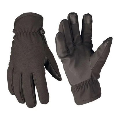 Перчатки Soft Shell Mil-Tec черные