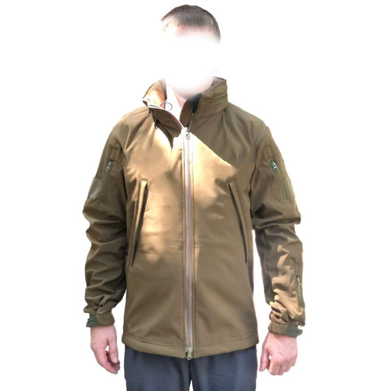 Куртка Soft Shell браун койот