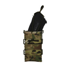 Подсумок полимерный каркасный для 1 магазина АК Cordura 1050 ТТХ Мультикам