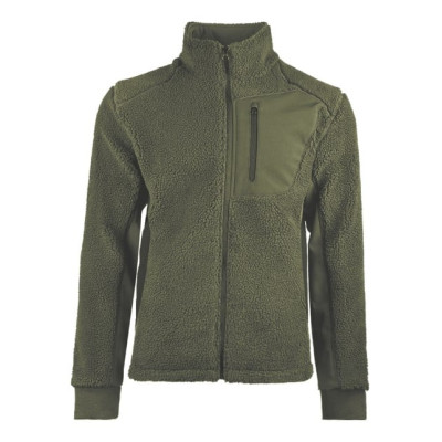 Кофта флисовая Bearforce Cold Protection Jacket Teddy-Fleece Oliv Mil-Tec Германия