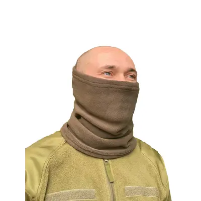 Бафф флис с затяжкой олива МК