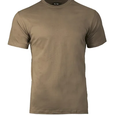 Футболка тактическая US Style Brown Coyote Mil-Tec Германия