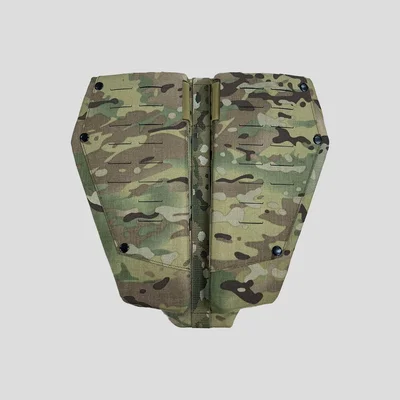 Противоосколочный фартук тройной 1класс защиты Laser Cut Multicam uaBronik