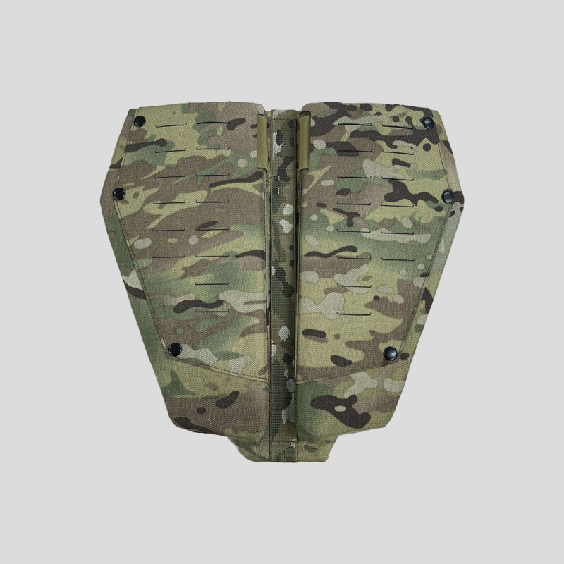 Противоосколочный фартук тройной 1класс защиты Laser Cut Multicam uaBronik