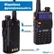 Рация Baofeng UV-5R MK3 5W Li-ion 1800 мА-ч UHF/VHF + Ремешок для рации Mirkit