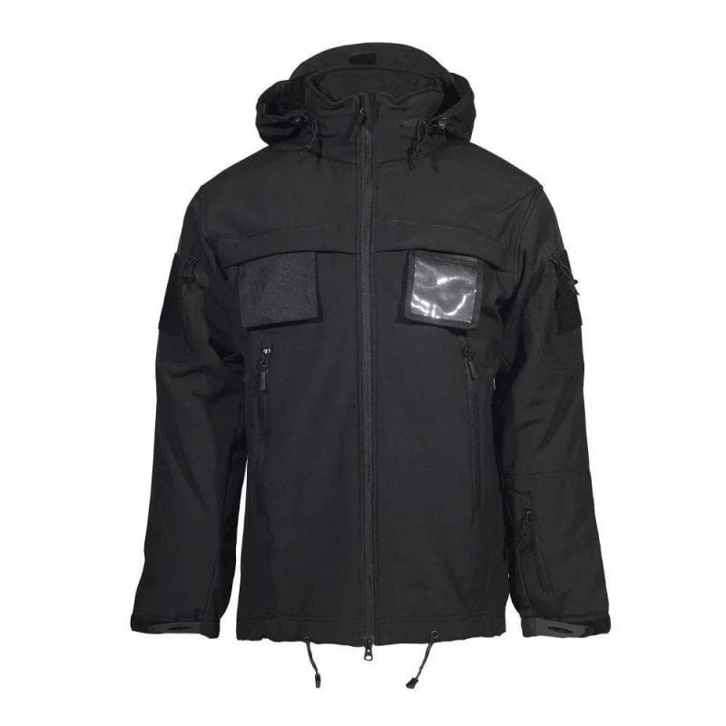 Куртка полиции софтшелл черная Pancer Protection 58