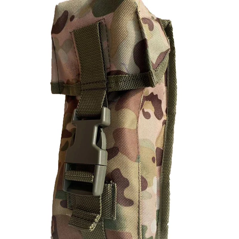 Подсумок для двух магазинов АК закрытого типа на фастексе на системе Molle МК (Мультикам)