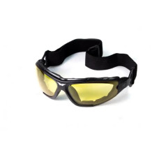 Очки защитные фотохромные Global Vision Shorty Photochromic (yellow) Anti-Fog желтые фотохромные