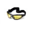 Очки защитные фотохромные Global Vision Shorty Photochromic (yellow) Anti-Fog желтые фотохромные