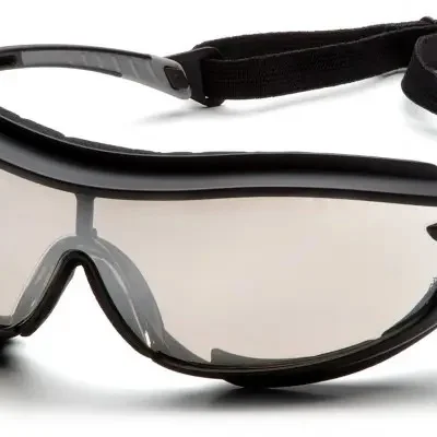 Очки защитные с уплотнителем Pyramex XS3 Plus (Anti-Fog) (indoor/outdoor mirror) зеркальные полутемные