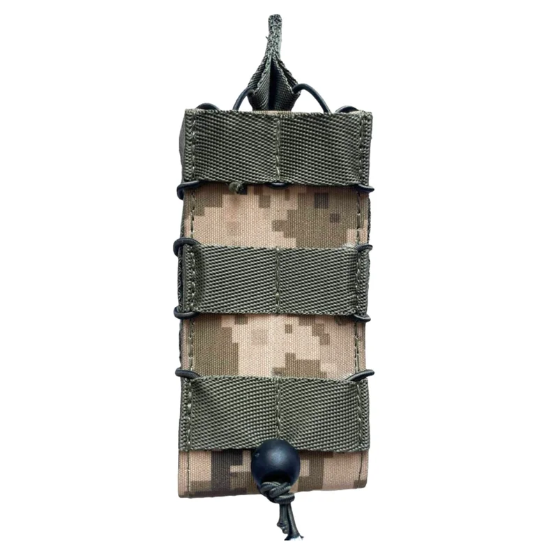 Подсумок под 1 магазин АК/AR-15 открытый (Oxford/Cordura 600D) на кнопках ММ-14 Defender