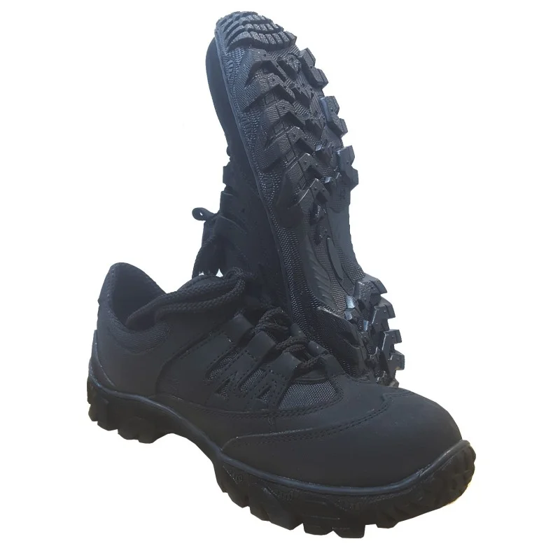 Кроссовки Хантер низкие черные нубук Pancer Protection (45)