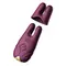 Zalo - Nave Velvet Purple - Комплект смарт-вибраторов для сосков с насадками (фиолетовый)