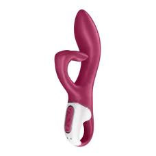 Satisfyer Embrace me - Вибратор кролик, 21.6х4.6 см (бордо)