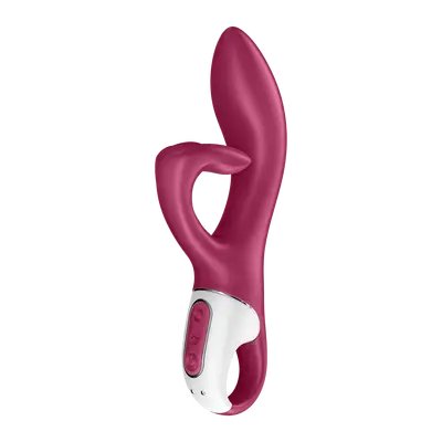 Satisfyer Embrace me - Вібратор кролик, 21.6х4.6 см (бордо)