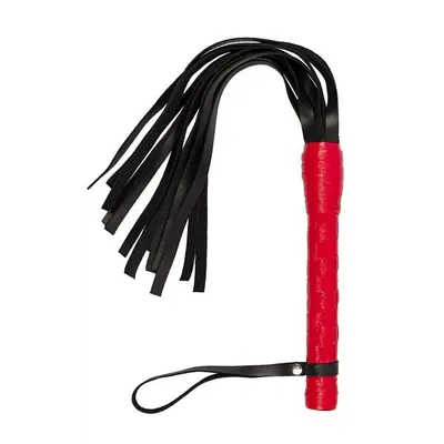 VIP Leather Flogger - Флогер, 55 см (красный)
